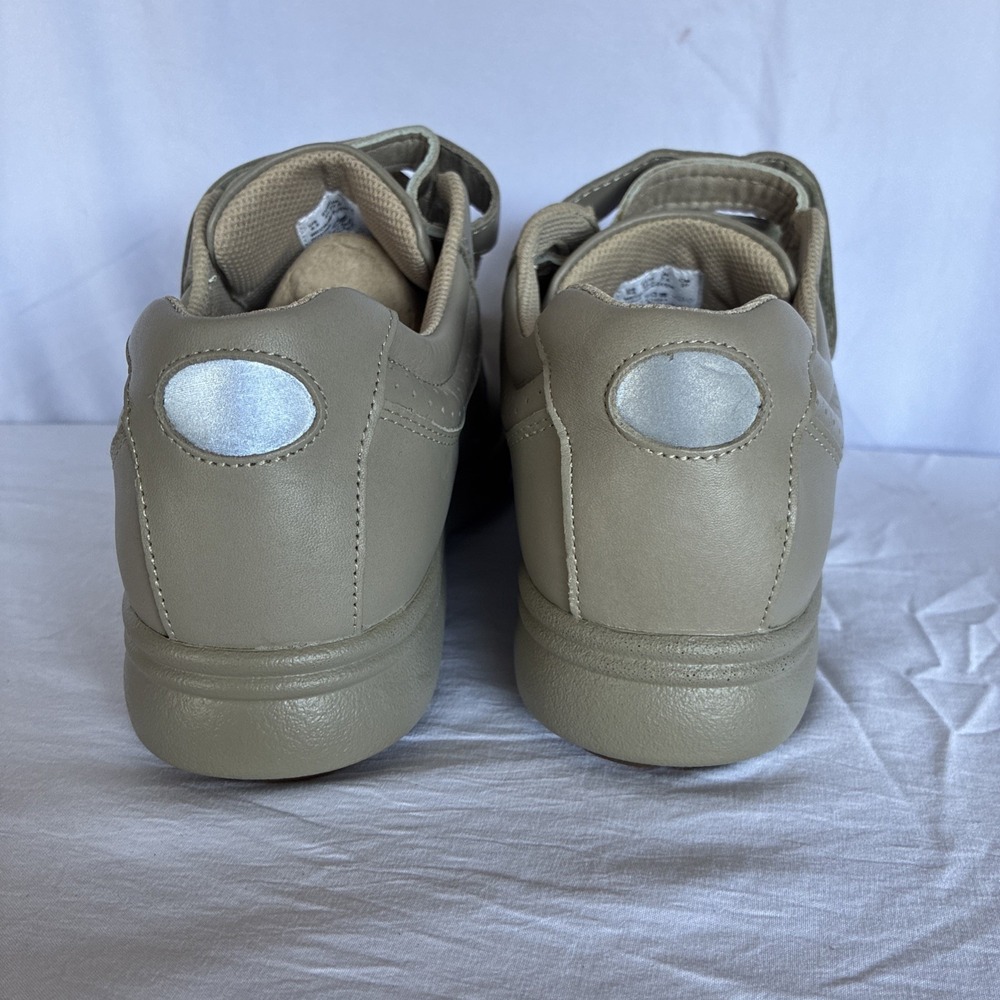 Hush Puppies POWER WALKER II TAUPE Leather Women's NEW Walking Shoes Size 9.5 - Picture 8 of 13